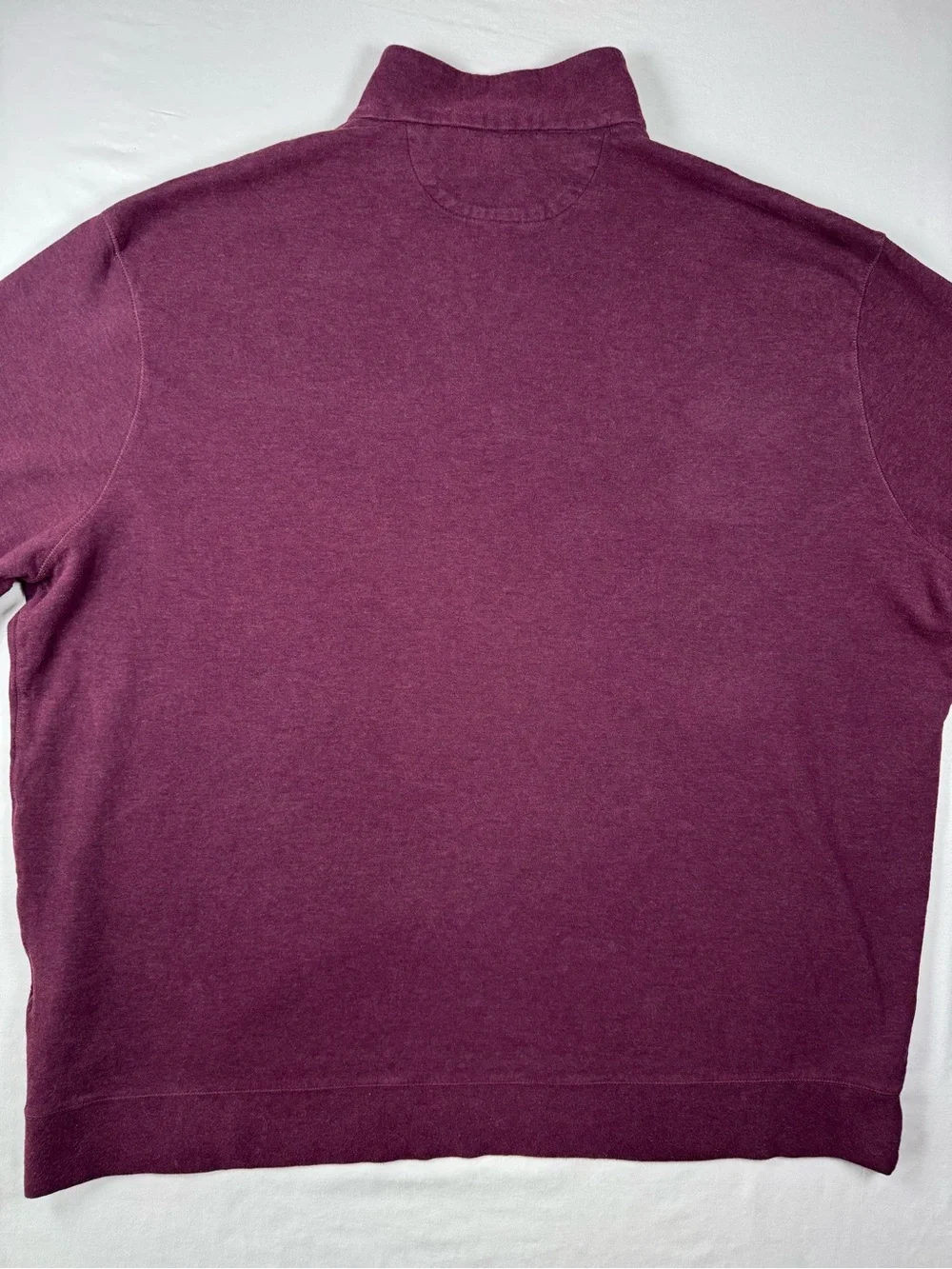 Polo Ralph Lauren Burgundy Quarter Zip Pullover XXL